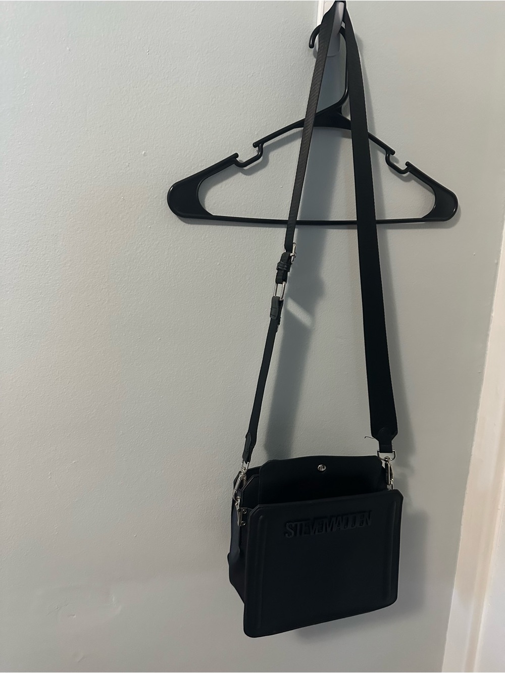 Steve Madden Black Mini Crossbody Bag